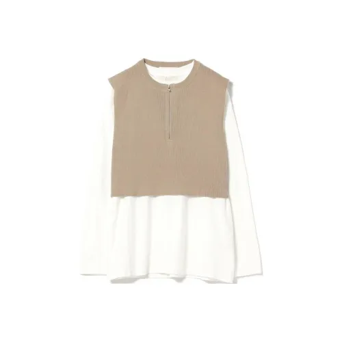 Beams Одежда Sets Хаки Женские Повседневные костюмы