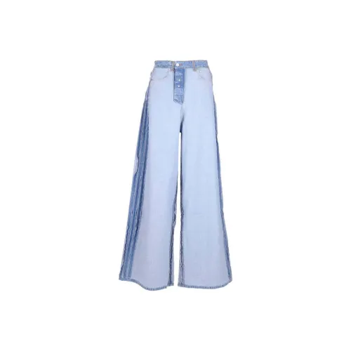 Vetements Синие Женские Джинсы