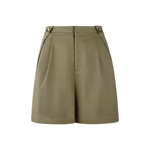 THE SEA LIFE Повседневные шорты Женские Чайный коричневый