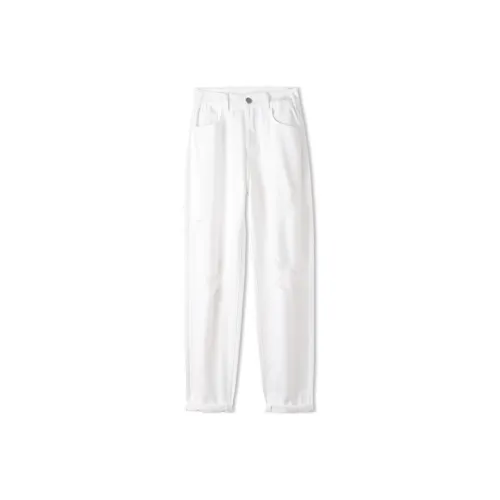 HIPPIEMISS Белые Женские Джинсы