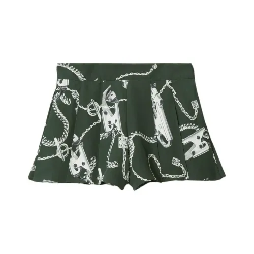 Burberry Повседневные шорты Женские Зеленые