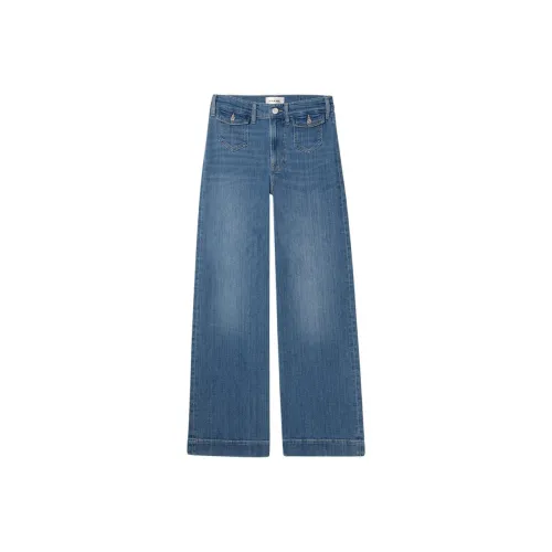 Рамка Синий Женские Джинсы