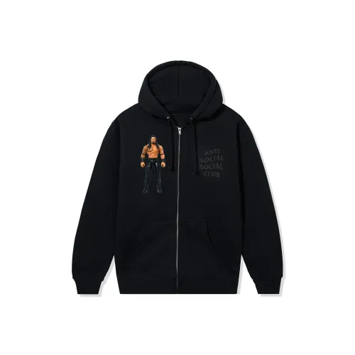 ANTI SOCIAL SOCIAL CLUB WWE Collaboration Черный Унисекс Свитшоты