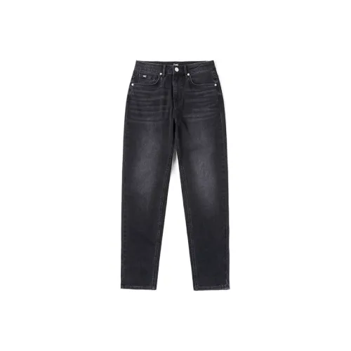 Lee совместный бренд SS25 Джинсы Женские Черный Серый