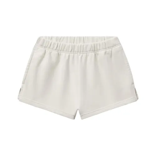 Khy SS24 DROP 003 Флис Мини Короткие Повседневные Шорты Женские Экрю Бежевый