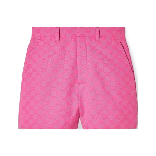 GUCCI SS24 Повседневные шорты Женские Розовые