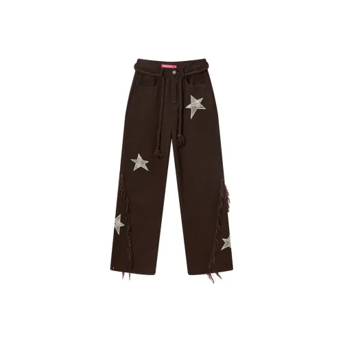 BETTERSAY Кофе Женские Джинсы