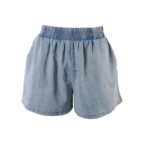 CLOUD SEASON Повседневные шорты Женские Blue