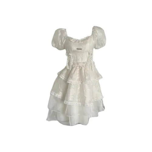 MITX Короткий рукав Платье Женское