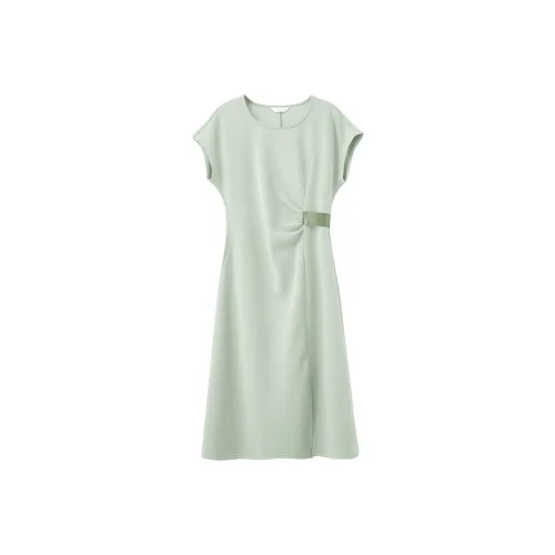 AMII Короткое платье с короткими рукавами женское