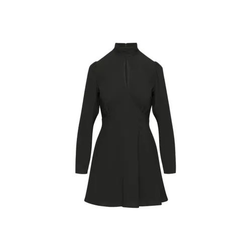 ARITZIA FW24 WILFRED Lola Платье Длинное с длинными рукавами Платье Женское Черный Черный