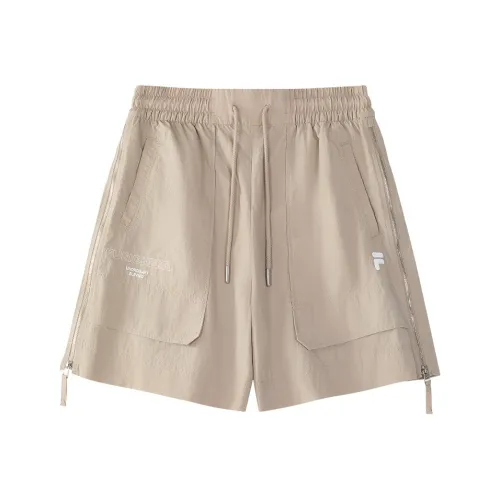 FILA FUSION Серо-коричневый Хаки Женские Повседневные шорты