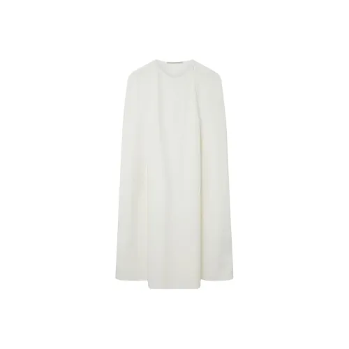 Stella McCartney Длинное платье с длинными рукавами женское белое