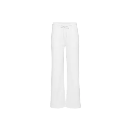ARITZIA Sweatfleece Cozy Флис Boyfriend Базовый Широкий Sweatpant Вязаные Тренировочные брюки Women's White Белый