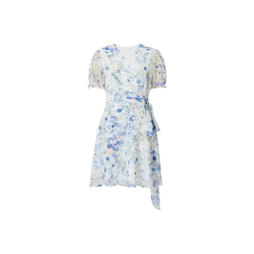 Hopeshow Короткий рукав Платье Женское