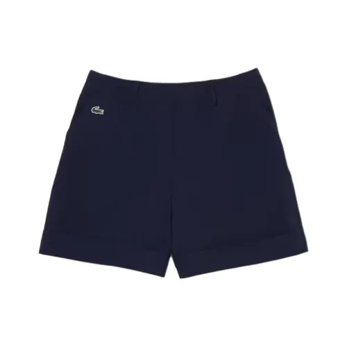 LACOSTE Морской синий Женские Повседневные шорты