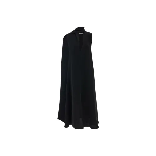 Ferragamo Черные Женские Платья без рукавов
