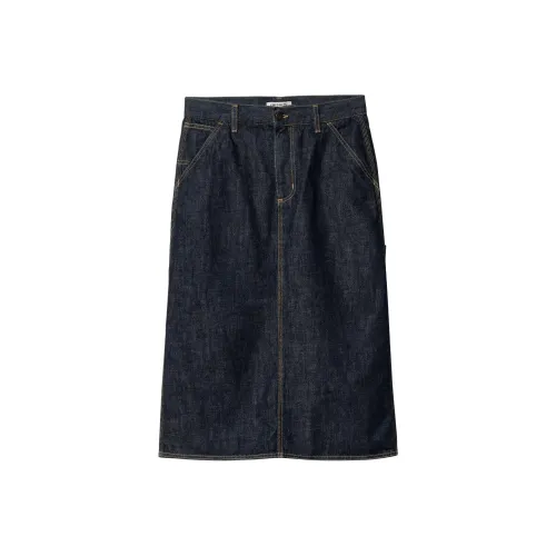 Carhartt WIP W' Single Knee Юбка Denim Long Юбка Женская Blue