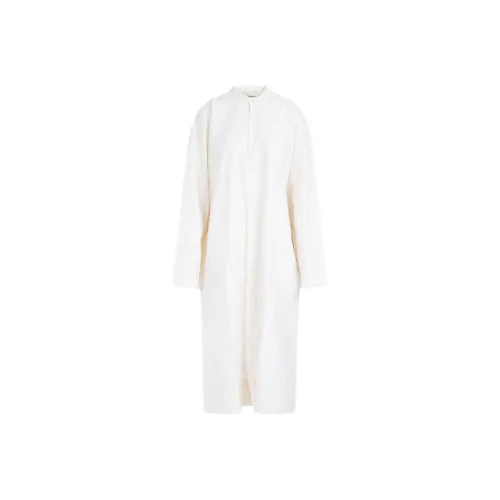 Биркенсток Длинный рукав Платье Женское Белое