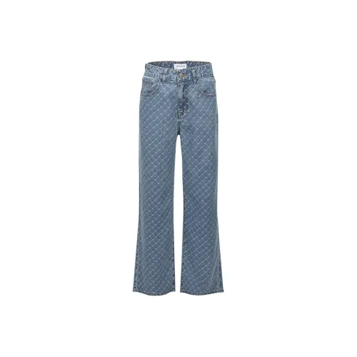 URBAN REVIVO Синие Женские Джинсы