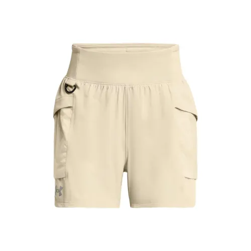 Under Armour Серый хаки Женские Повседневные шорты