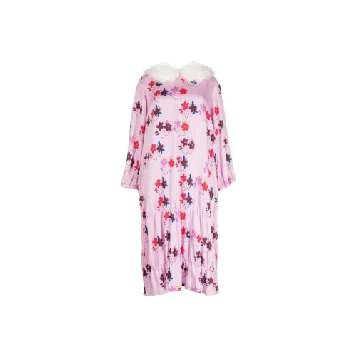 CDG Длинное платье с длинными рукавами женское светло-фиолетовое