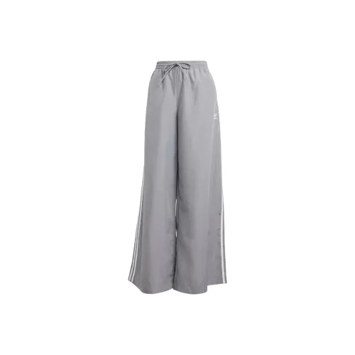 Adidas Originals Вязаные тренировочные штаны женские серые