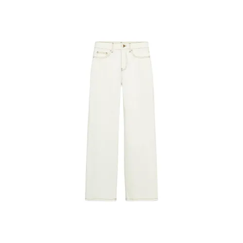 ZARA Белые Женские Джинсы