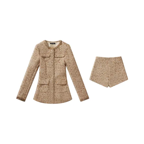 IDLE SOUL Повседневный костюм женский золотой