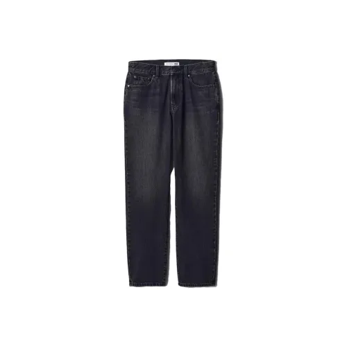 UNIQLO JW Anderson Co Branded SERIES Темно-серые Женские Джинсы