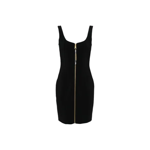 MOSCHINO SS24 Без рукавов Платье Женское Черное