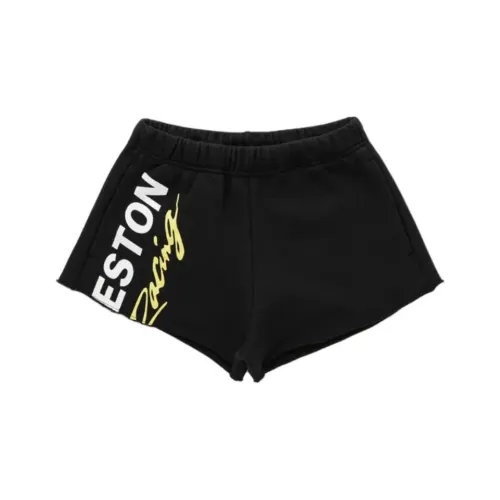 HERON PRESTON Черные Женские Повседневные Шорты