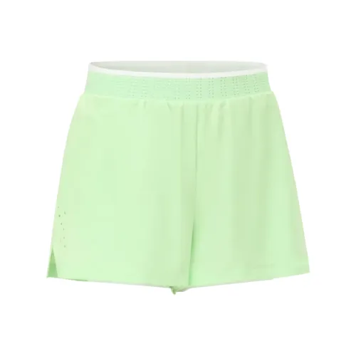 DECATHLON Повседневные шорты женские нефритово-зеленого цвета
