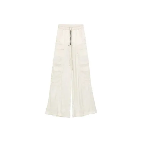 RICK OWENS Белые Женские Брюки Карго
