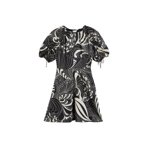 Ted Baker Black Женские Короткие Платья с Рукавами