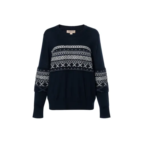 Burberry Черные Женские Свитеры