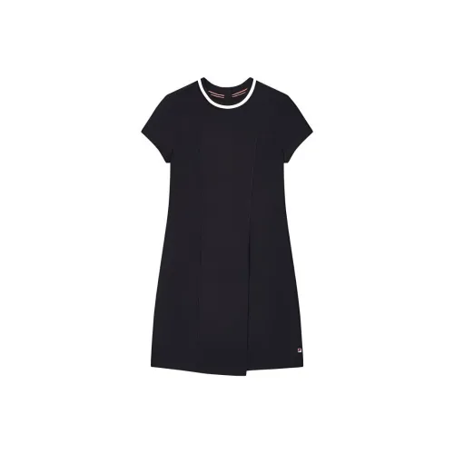 FILA Короткий рукав Платье Женское Легенда Синий