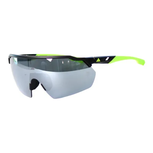 Adidas Пластиковая оправа пластик нерегулярная форма солнцезащитные очки унисекс черный