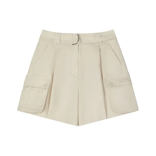 Teenie Weenie x PACAIN Повседневные шорты Женские Айвори