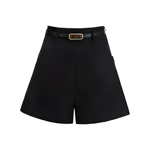 AIVEI Повседневные шорты женские черные