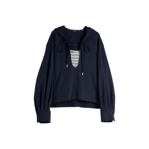 ELLE Повседневный костюм женский темно-синий