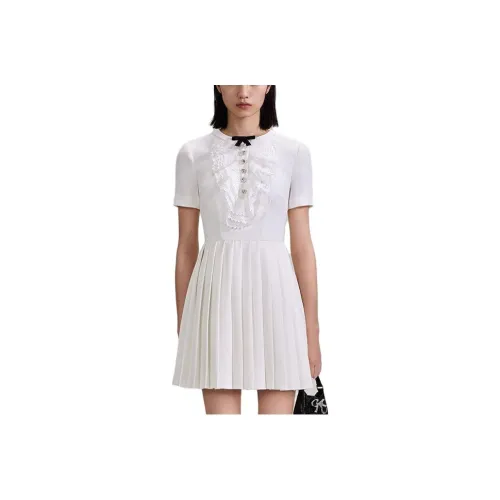 Self Портрет Короткий рукав Платье Женское