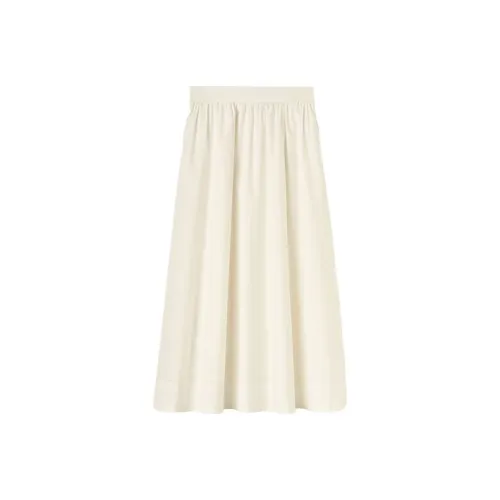 TOTEME Желтая Женская Повседневная Длинная Юбка