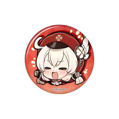 Оригинальный God Chibi Meme Collection Mondstadt Кли Барбара Qin Бежевый хаки Tengzhuang Венти Эола Значки