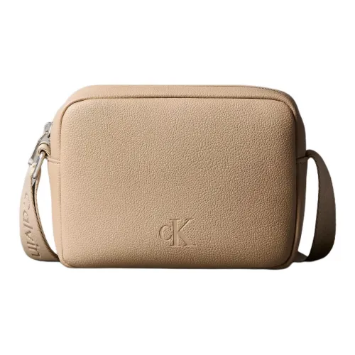 Calvin Klein Полиуретан ПУ (полиуретан) Сумка через плечо Женская Керамика Желтая