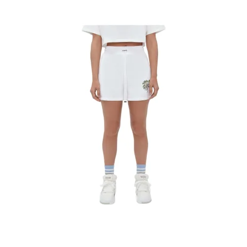 AMIRI SS24 Повседневные шорты Женские Белые