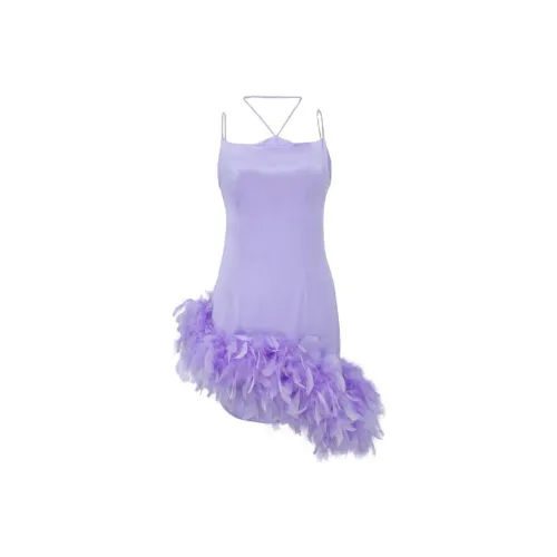 MIMI PLANGE Slip Платье Женское Lilac