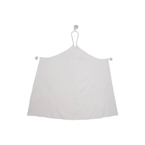 BASERANGE SS24 Mar Платье Дикий Шелк Без рукавов Платье Женское Неокрашенный Белый