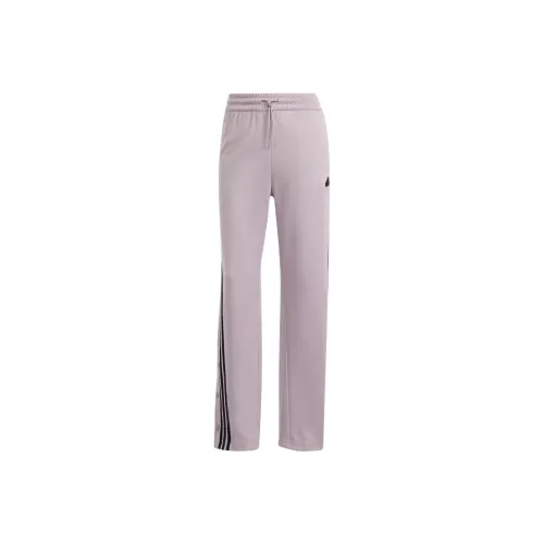 Adidas Вязаные Тренировочные Штаны Женские Светло-Фиолетовые