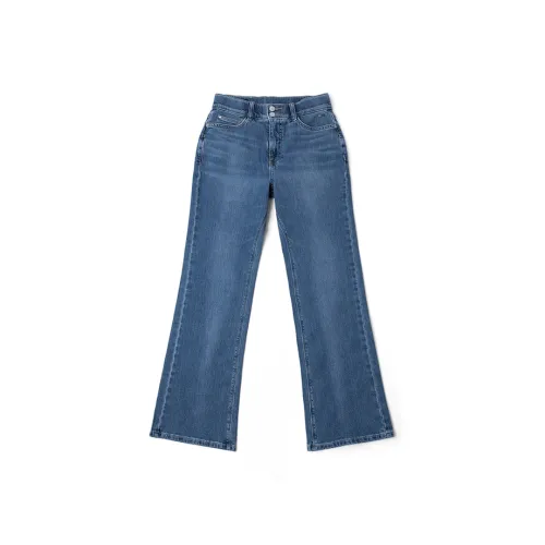 Lee совместный бренд модель Джинсы Женские Средний Светло-Синий